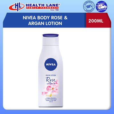 NIVEA BODY ROSE & ARGAN LOSYEN 200ML